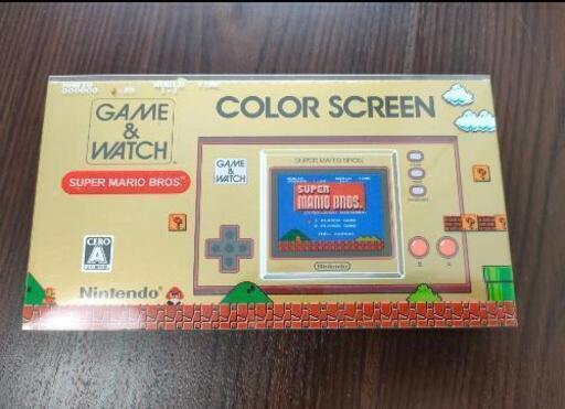 値下げ☆新品未開封☆ ゲーム\u0026ウォッチ スーパーマリオBROS