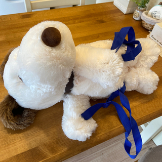 スヌーピー　大きなぬいぐるみリュックの画像