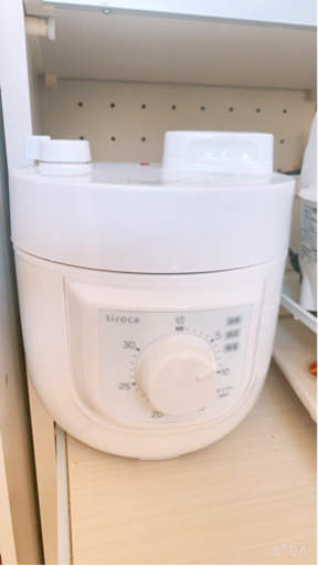 【お譲り先決定】シロカ　電気圧力鍋