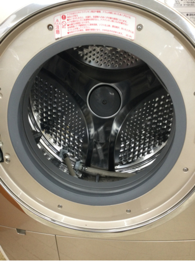8/18【✨24,900円＋税✨激安!!】HITACHI 乾燥機能付き 10/6.0kg ドラム式洗濯機 BD-V9500 2013年