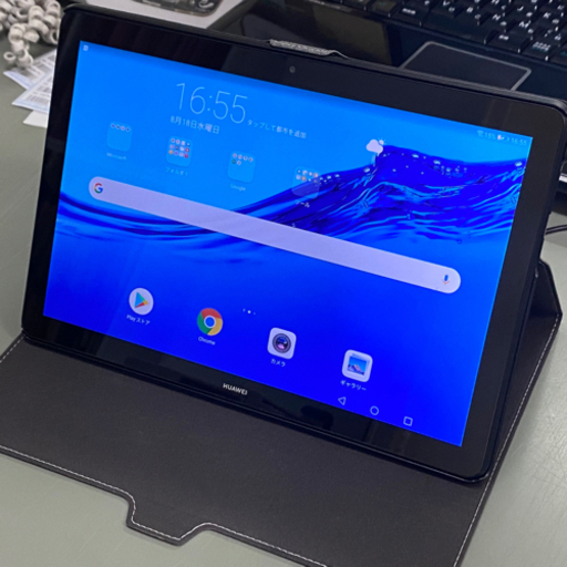 HUAWEI MediaPad T5 10 タブレット 10.1インチ Wi-Fiモデル RAM2GB/ROM16GB ブラック タブレット