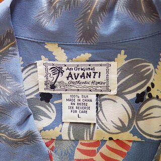 AVANTY アロハシャツの画像