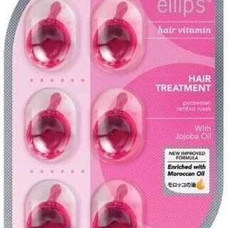  新品 エリップス ellips ヘアビタミン ヘアトリートメント 6粒 シート  洗い流さないオイルトリートメンの画像