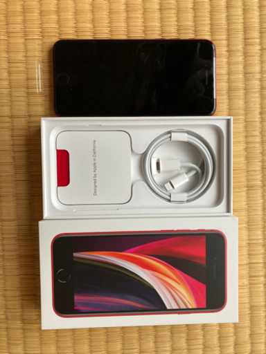 iPhoneSE第2世代本体64GB レッド 一括購入 SIMフリー