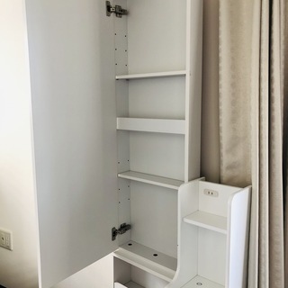 ニトリ　姿見ドレッサー　スツール付き　の画像