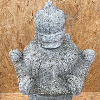 石灯篭 高さ153㎝ 6段 庭石 観賞石 日本庭園 オブジェ 時代物　①/SL1の画像