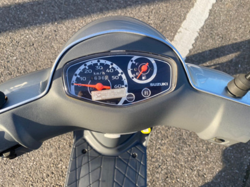 原付　SUZUKI レッツ4 バッテリー新品　タイヤ山あり　美車　即日配達可能‼︎