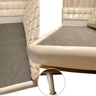 セミダブルベッドフレームのみマット無の画像