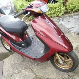 【購入済み！】美品！ホンダ　ライブディオ　AF34（茶）ZX仕様！金フォーク・金ホイル◆彦根市～の画像