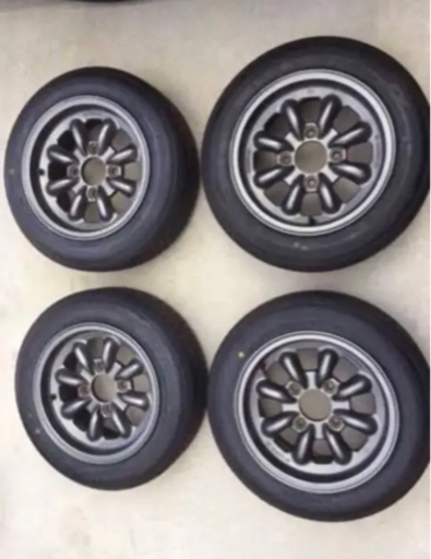 マグロード13インチ  新品タイヤ付き 4本セット！！