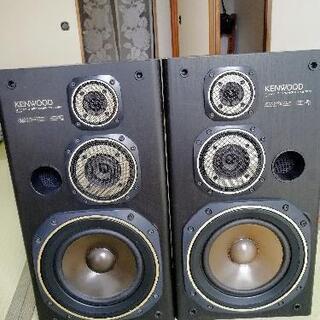値下げ、使って　KENWOOD 3wayスピーカペア　S-V11E　①