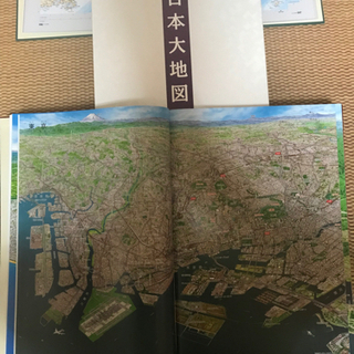 日本地図の画像