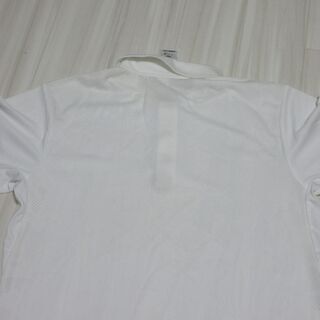 アディダス　ゴルフ　climacoolクライマクール　半袖ポロシャツ　白 Lサイズの画像