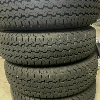 【新品/新車外し】ハイゼットトラック純正タイヤ・ホイールセット　...