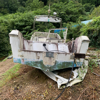 船　プレジャーボート　ヤマハ  ？　宮崎県　門川町