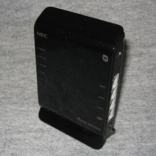 【終了】無線LAN親機11ac対応(NEC PA-WG1200HS) 