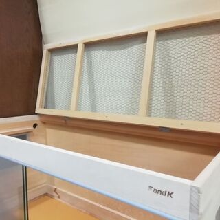小動物用木製ケージの画像