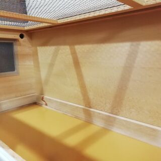 小動物用木製ケージの画像