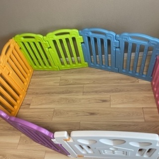 アイリスプラザ　ベビーサークル　パステル