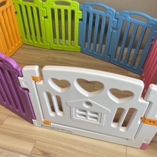 アイリスプラザ　ベビーサークル　パステルの画像