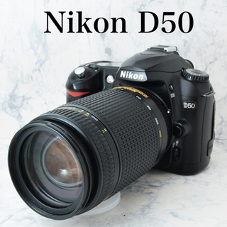 届いてすぐ使える●初心者向け●望遠レンズ付き●ニコン D50 1...
