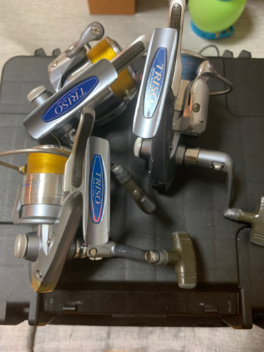 ダイワ　トライソ　レバーブレーキリール