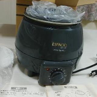 未使用品電気お粥炊飯器ESPACIOの画像