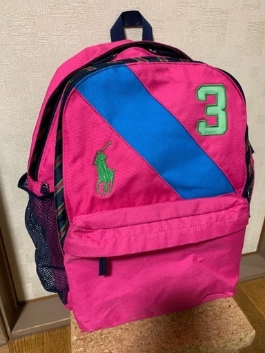 美品★ラルフローレン★厚手の★大型リュック