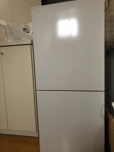中古　２ドア冷蔵庫と電子レンジ