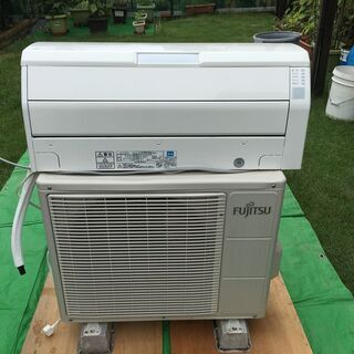 【取引中】　即日取付可能　富士通エアコン　６～８畳用　お掃除機能...