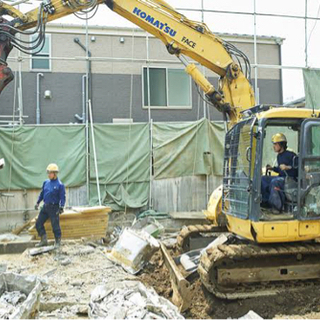 日払い　作業員の募集の画像