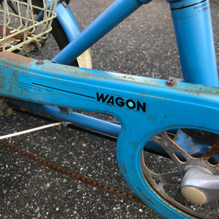 ブリヂストン ワゴン 大人用三輪車 後二輪 WAGON BW1 中古 自転車の画像