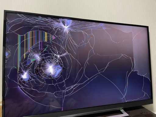 故障したテレビあげます　REGZA55Z730X  55型