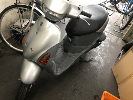 【レッツ4】夏のSALE❗️特別価格❗️1台限定❗️前後タイヤほぼ未使用　新品バッテリー　若林自転車商会　膳所店