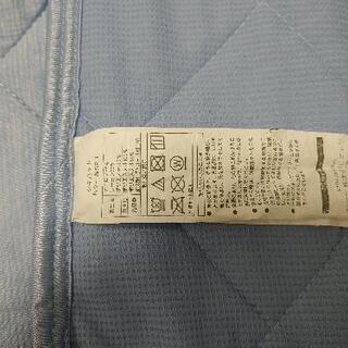 ニトリ　敷きパッド　ダブル(NクールSP T BL D)