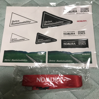 ❤️新品❤️野村證券ステッカー&カードホルダーの画像