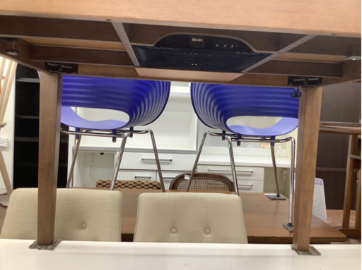 ダイニングテーブル コタツ ニトリ 2019年製 ウォルタ c 100H 111