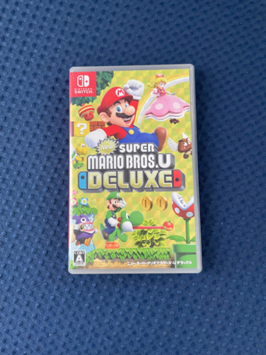 任天堂Switchゲームソフト「super mario デラックス」