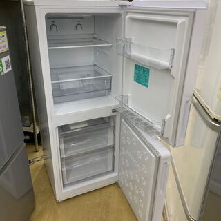 JR-NF148B(W) 2ドア冷凍冷蔵庫 148L 1台 Haier(ハイアール