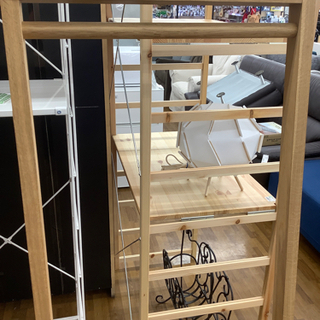 ハンガーラック actus オーク材