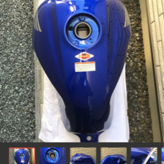 CB400SF Revo NC42 青色ガソリンタンク