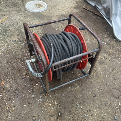 高圧洗浄機　ホース　30mくらい