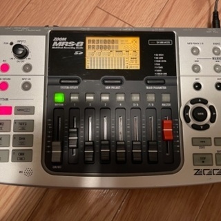 Zoom MTR マルチトラックレコーダー MRS8 動作良好の画像