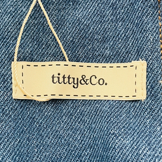 【新品タグ付き】titty&Co. デニムスカートの画像