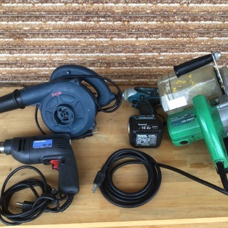 電動工具　卓上丸のこ　サンダー　インパクトドライバー　ドリル　ブ...