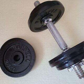 ダンベル30kgセット（15kg x 2）＆アブローラー（腹筋ロ...