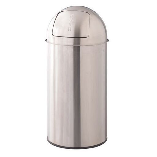 AZUMAYA トラッシュカン 30L シルバー LFS-233SV 幅31×奥行31×高さ66cm