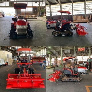 ヤンマー トラクター CT122 フルクローラ 527時間 22馬力の画像