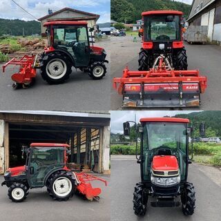 三菱 トラクター GS250 キャビン 236時間 25馬力 ☆ツメ新品交換済み☆の画像
