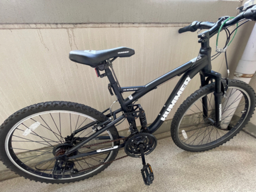 HUMMER ハマー マウンテンバイク 自転車 ブラック 26インチ